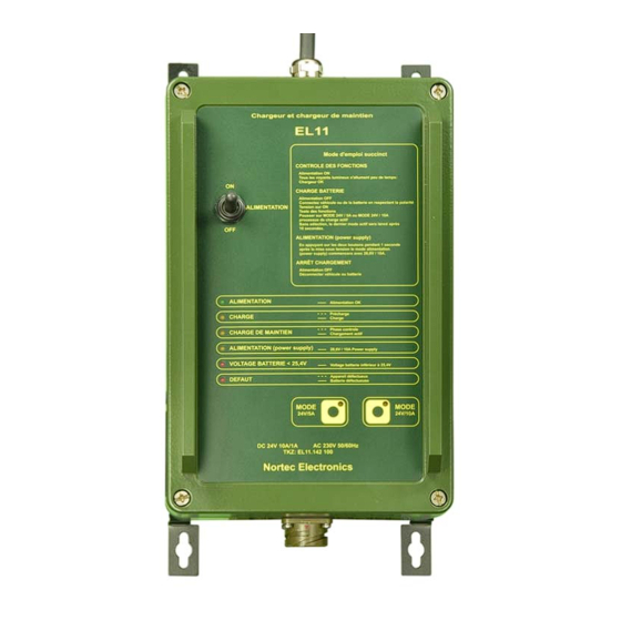 Nortec EL11 Operating Instructions Manual
