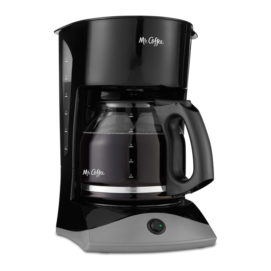 Mr. Coffee SK13-RB - Coffee Maker Manual