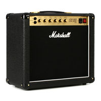 Marshall Amplification STUDIO CLASSIC SC20H Quick Start Manual