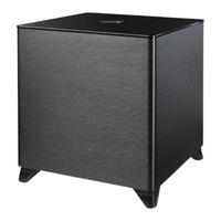 MartinLogan Dynamo Foundation 12 Manual