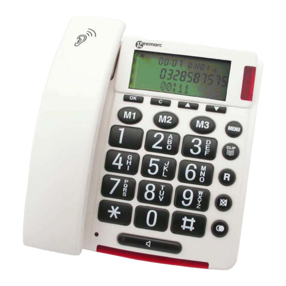Geemarc CL320 User Manual