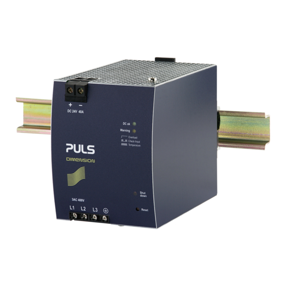 Puls XT40.241 Instruction Manual