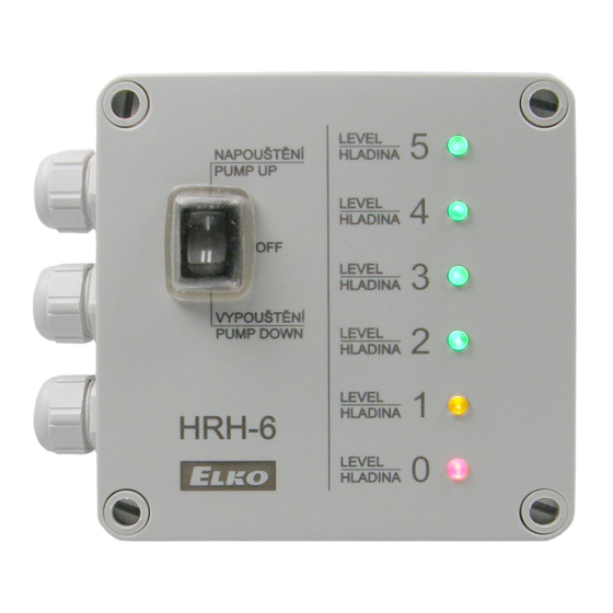 Elko HRH-6 Manual