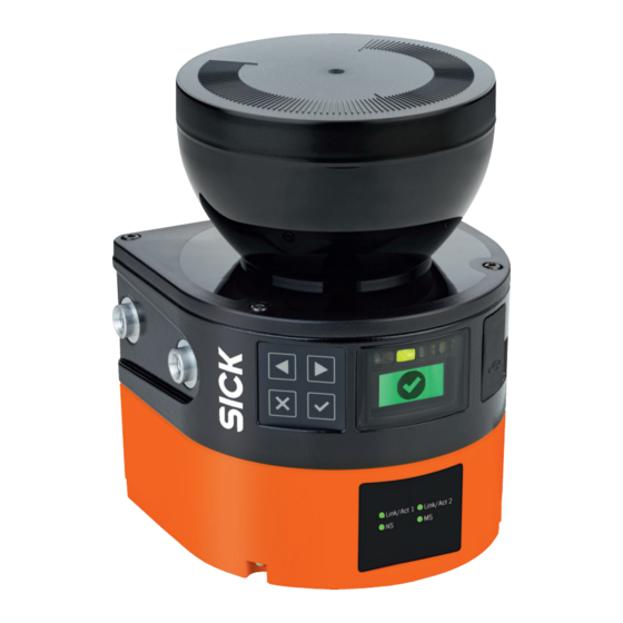 SICK outdoorScan3 EtherNet/IP 1094472 Mounting Instructions