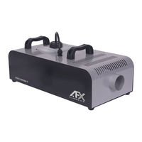 afx light FOG1500W-T Instruction Manual
