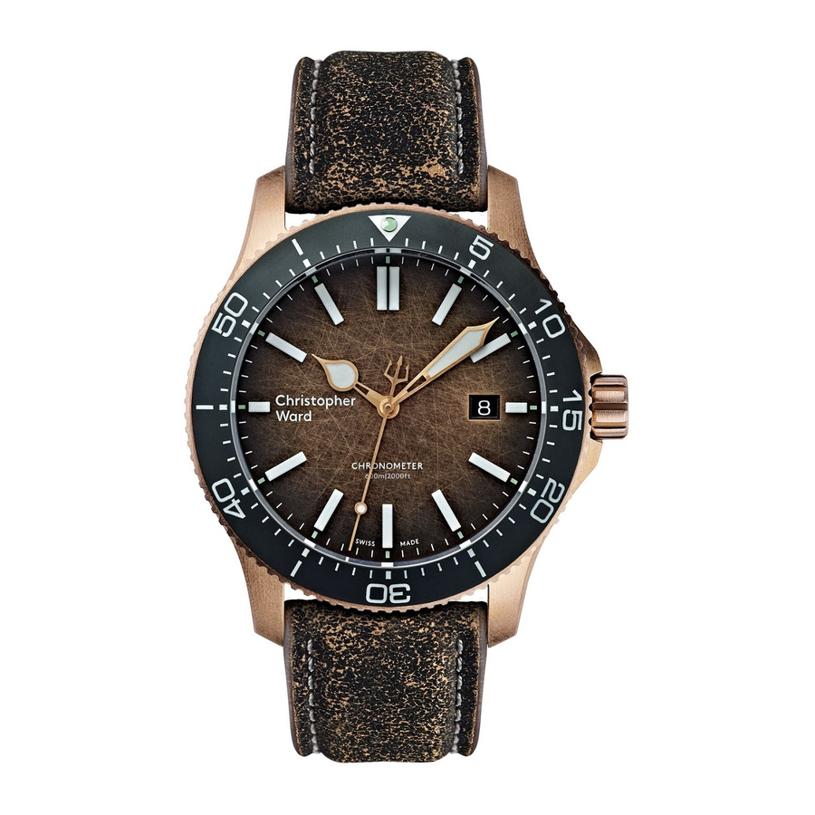 Christopher Ward C60 Trident Bronze Ombré COSC Limited Edition Owner's Handbook Manual