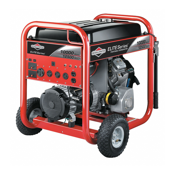 Briggs & Stratton ELITE Series Operator's Manual