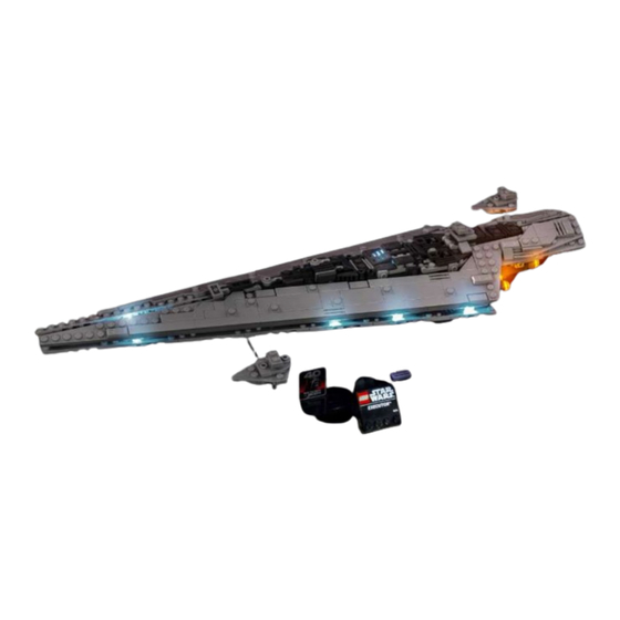 LIGHT MY BRICKS LEGO STAR WARS EXECUTOR SUPER STAR DESTROYER 75356 LIGHT KIT Installation Manual