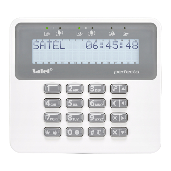 Satel PERFECTA-IP-32 Installer Manual