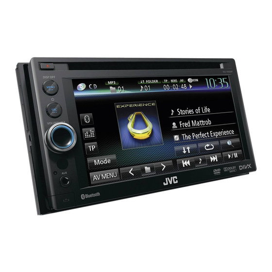 JVC KW-ADV64BT Installation & Connection Manual