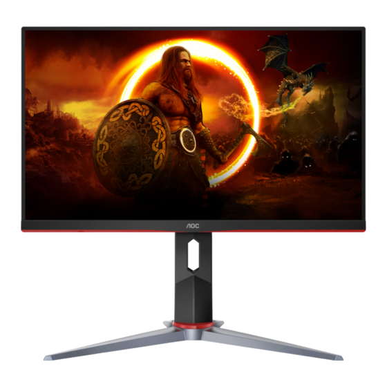AOC 24G2S User Manual