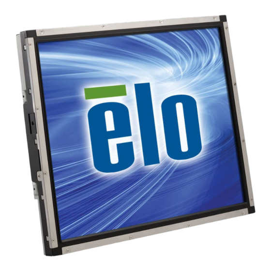 Elo TouchSystems Elo Entuitive 3000 Series 1939L Specifications