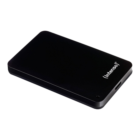 Intenso 2,5" MEMORYBLADE Manual