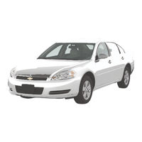 Chevrolet IMPALA 3.9L 2009 Cng System Installer Manual