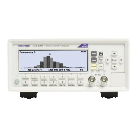 Tektronix Series Quick Start User Manual
