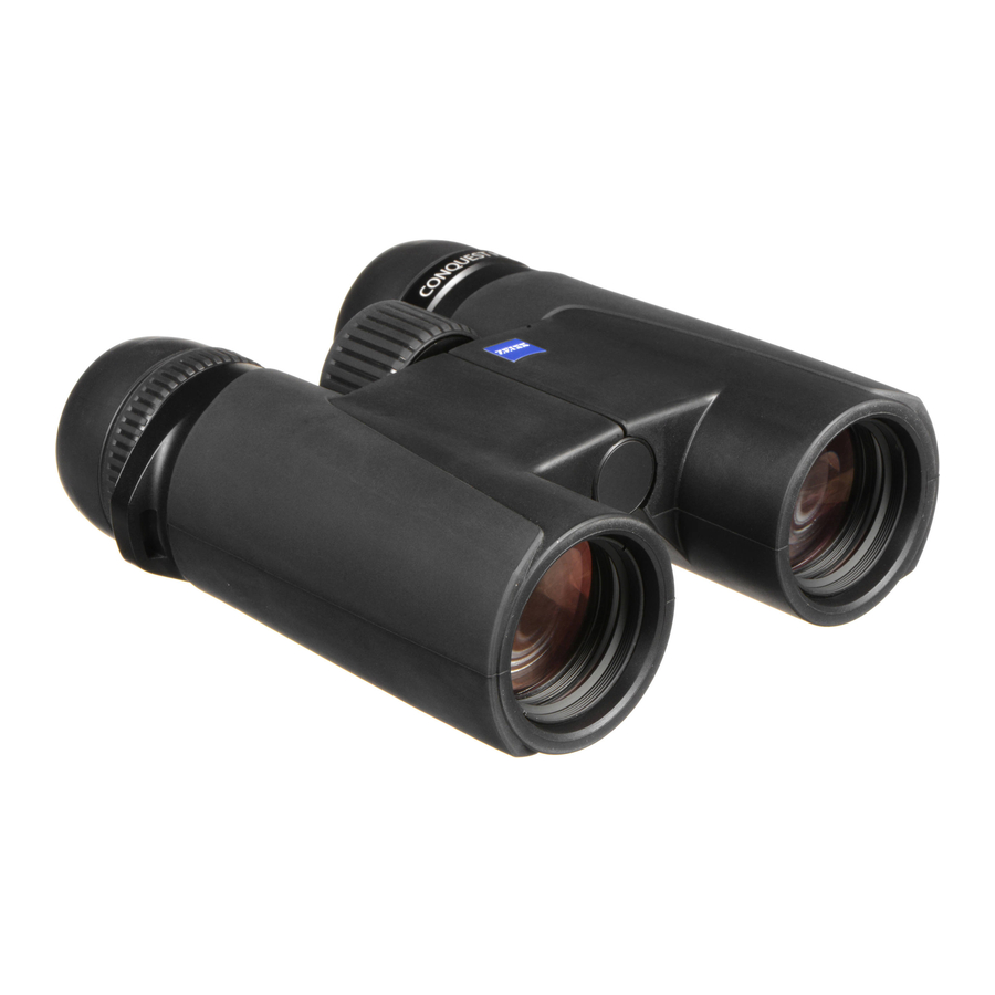 Zeiss Conquest HD 8x32 Instructions For Use / Guarantee