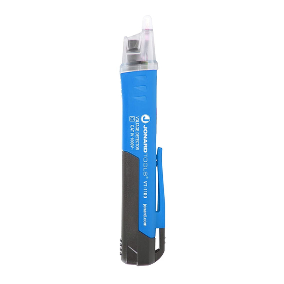 JONARD TOOLS VT-1100 User Manual