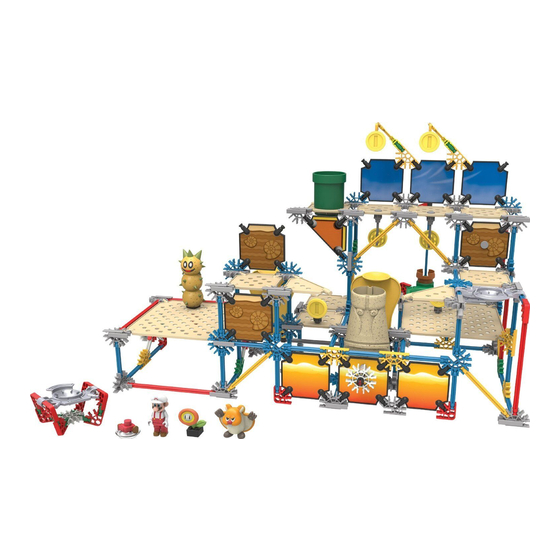 K'Nex SUPER MARIO BROS.U LAYER CAKE DESERT Manual