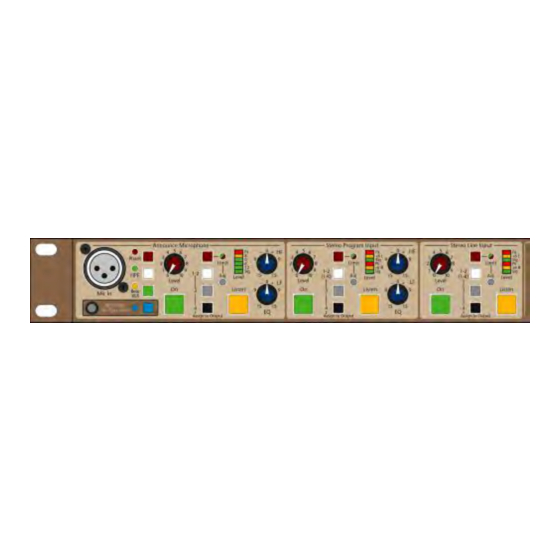 APB-DynaSonics MixSwitch Manuals