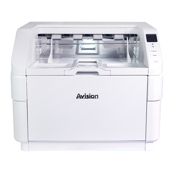 Avision AD8120U User Manual