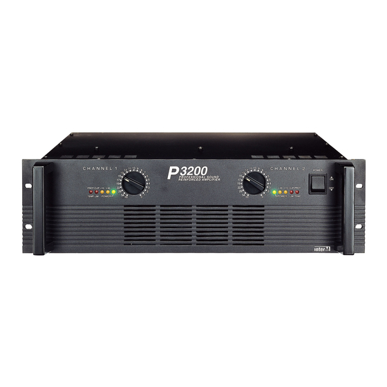Inter-m P-2000 Operating Manual