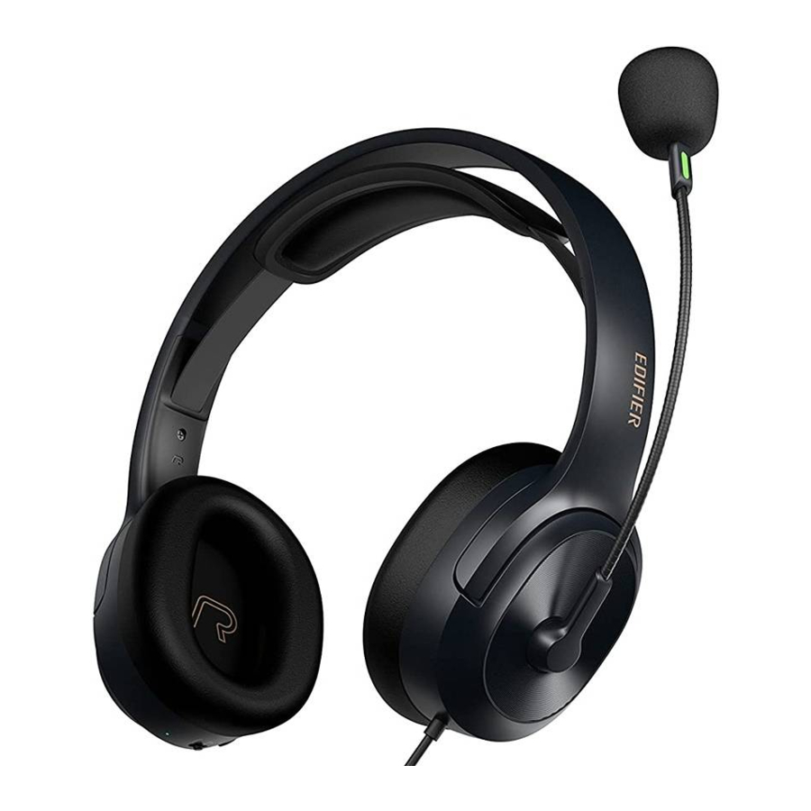 EDIFIER K6500 - USB Computer Headset Manual