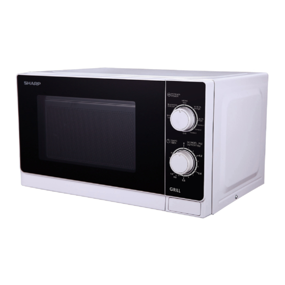 Sharp R-600W Operation Manual