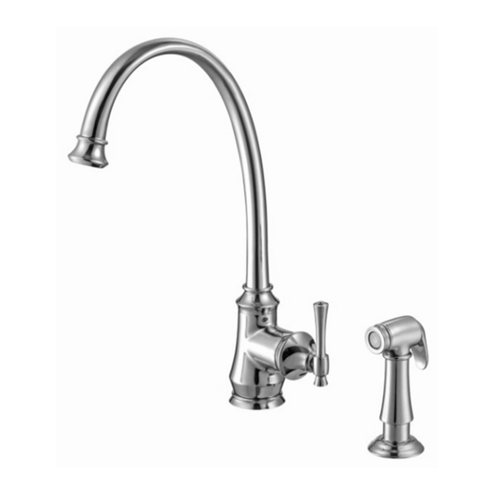 Luxart Carmella C11137-CP Installation Manual
