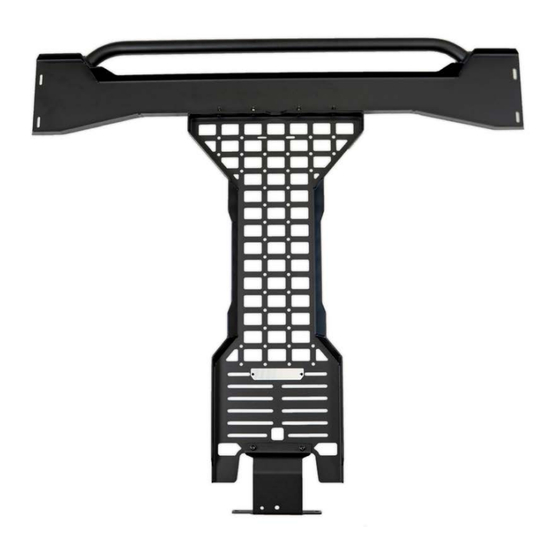 DV8 OFFROAD MPBR-09 Product Installation Manual