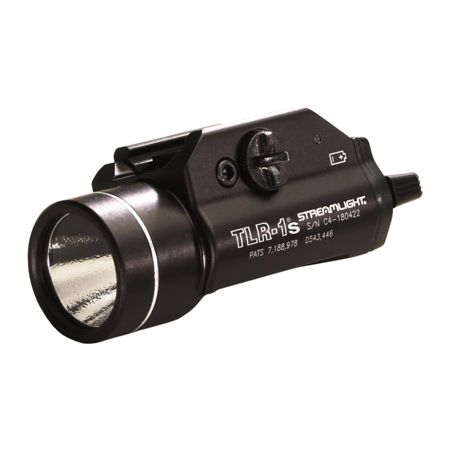 Streamlight TLR-1 s, TLR-2 s Installation Manual
