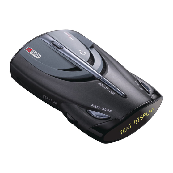Cobra XRS 9745 Operating Instructions Manual
