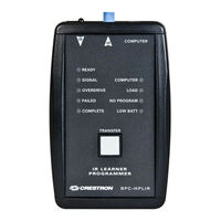 Crestron onCue BPC-HPLIR Supplemental Manual