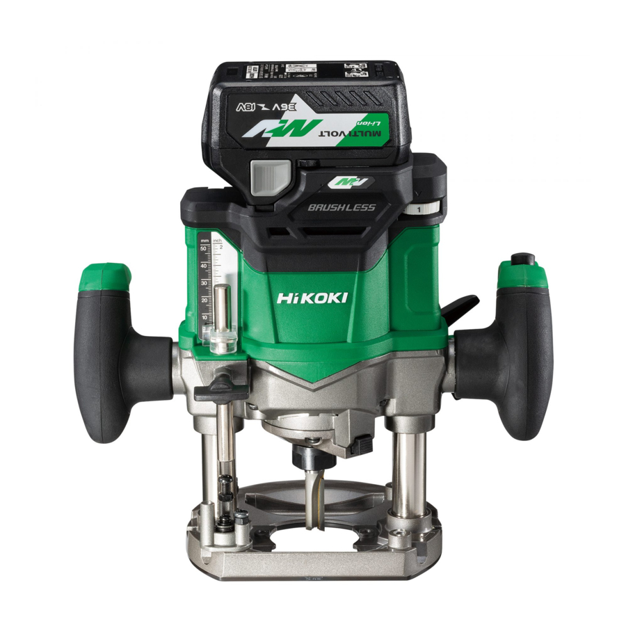 HIKOKI M3612DA Handling Instructions Manual