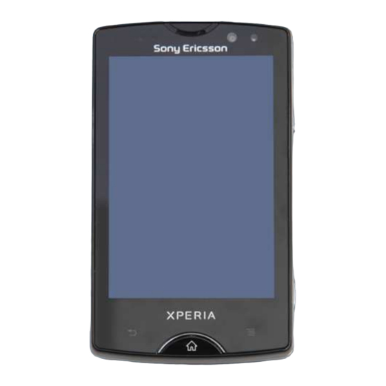 Sony Ericsson Xperia Mini Pro Working Instructions