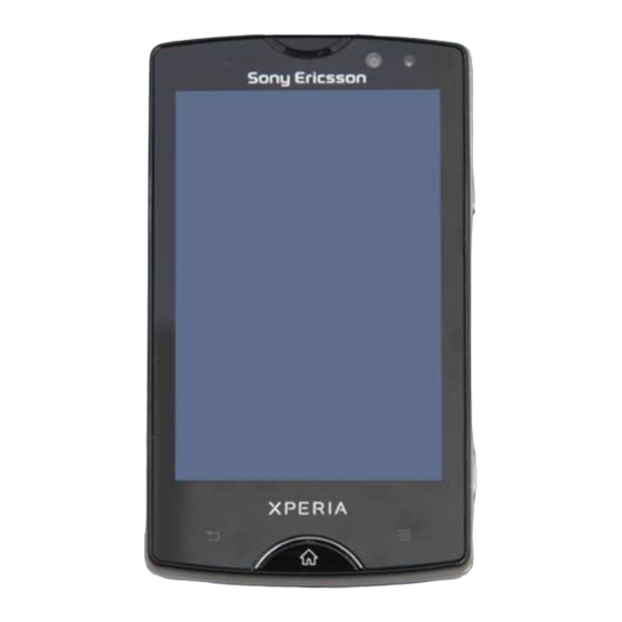 Sony Ericsson Xperia Mini Pro Test Instructions