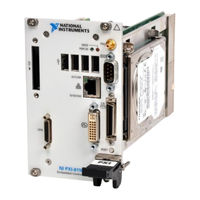 National Instruments PXI-8110 User Manual