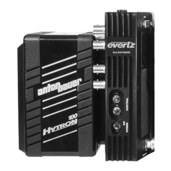 evertz A-2410MD Manual