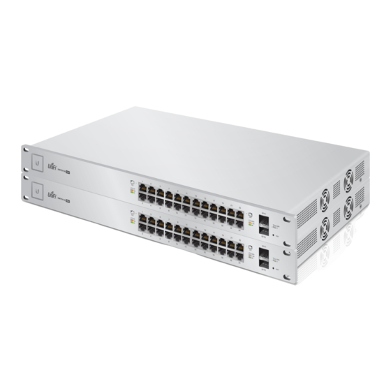 User Manuals: Ubiquiti UniFi US-24-500W Gigabit Switch