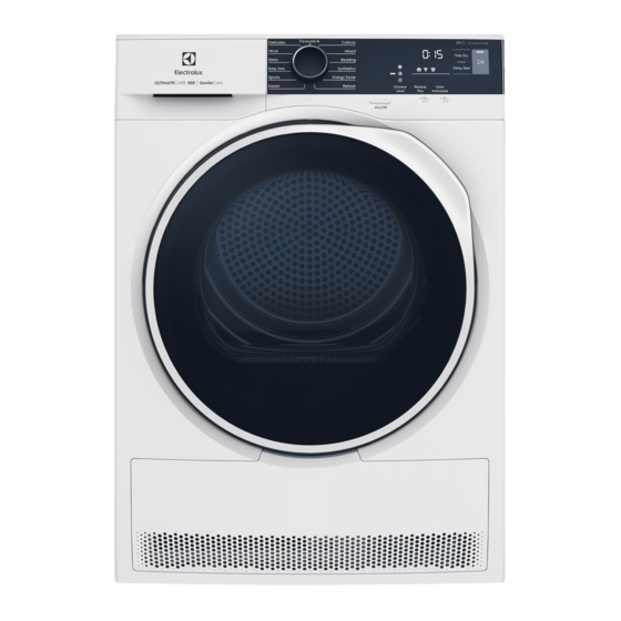 Electrolux EDH804H5WB User Manual
