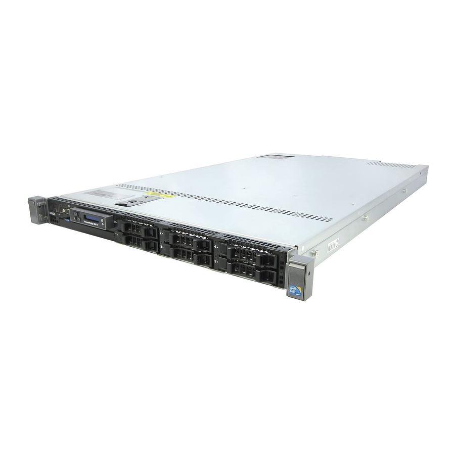 Dell PowerEdge R610 Dual Processor Server Manuals