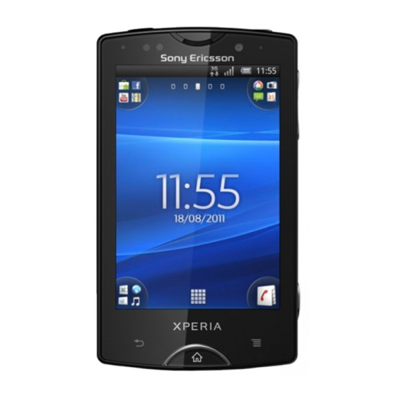 Sony Ericsson Xperia mini pro Extended User Manual