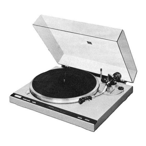 Technics SL-Q33 Service Manual