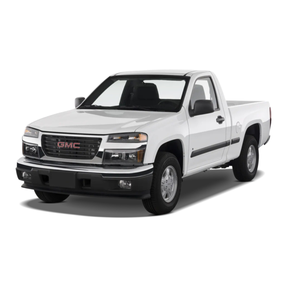 GMC 2012 Canyon Owner's Manual