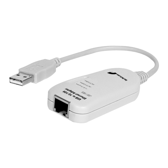 StarTech.com USB1100S Instruction Manual