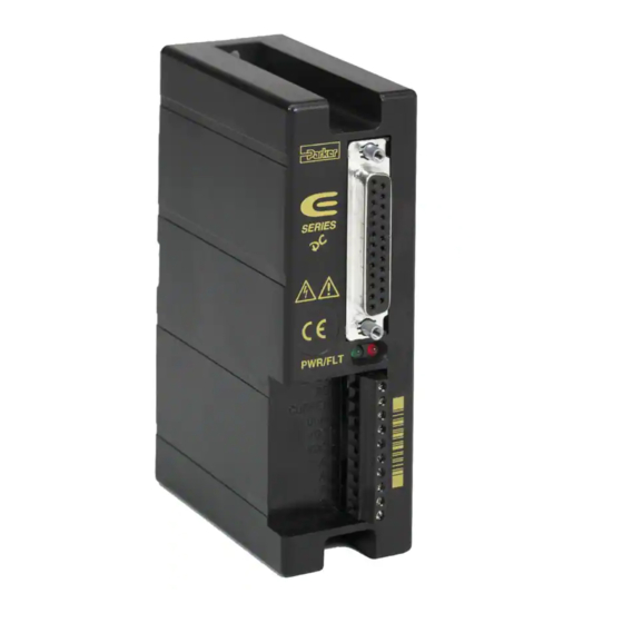 Parker E-DC Hardware Installation Manual