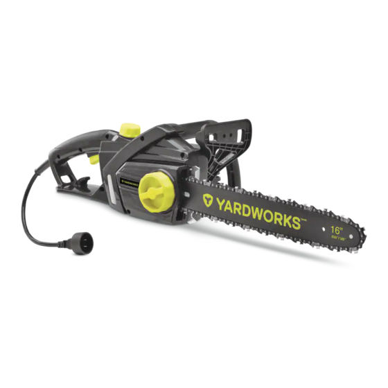 Yardworks store battery chainsaw