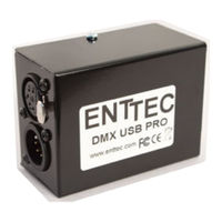 Enttec DMX USB PRO User Manual
