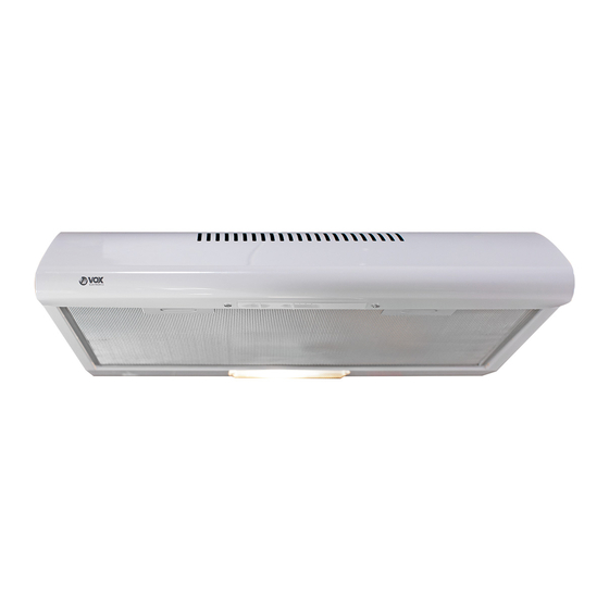 User Manuals: VOX electronics TRD-650 W Hood TRD 650