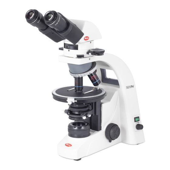 Motic BA310 POL Instructions Manual
