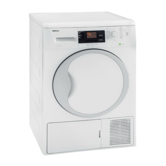 Beko DPU 7380 X Manual